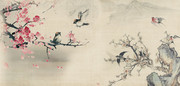 中国风水墨艺术背景墙图片