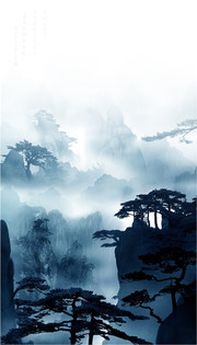 中国风风景背景图片素材
