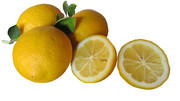 新鲜柠檬水果图片素材