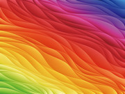 炫彩彩虹抽象矢量背景