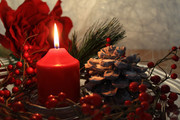 圣诞节蜡烛图片下载
