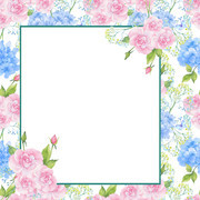 粉色花纹信纸背景图片素材