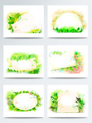 清新植物春天装饰淘宝图片素材