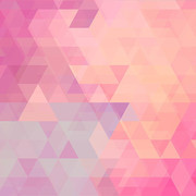 粉色抽象菱形几何背景矢量图片