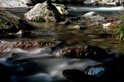 山涧溪流摄影图片