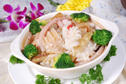 海鲜什锦煲菜品图片素材