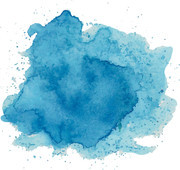 蓝色抽象墨迹图片
