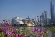 亚运会体育馆建筑图片素材