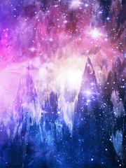 梦幻抽象紫色背景图片下载