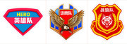 游戏战队队旗徽标设计素材下载