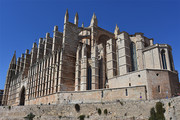 西班牙哥特式的帕尔马大教堂图片