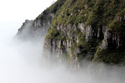 大山悬崖风景图片