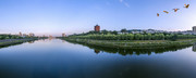 信阳 �河两岸风光图片