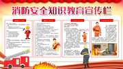 消防安全知识宣传栏图片下载