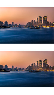 上海外滩黄浦江畔风光建筑图片素材