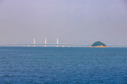 珠海港珠澳大桥建筑图片素材