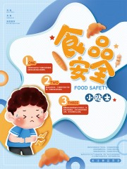 食品安全宣传海报图片模板