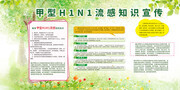 甲型H1N1流感预防知识宣传栏