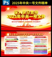 2025中央一号文件宣传栏