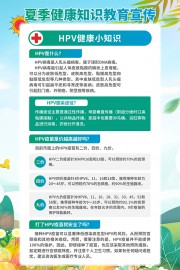 HPV健康小知识海报