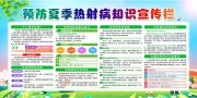 夏季健康教育预防热射病宣传栏