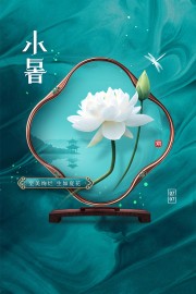小暑节气海报