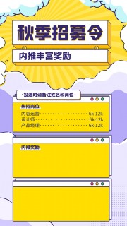 人才招聘宣传海报