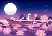 中秋节插画图片素材下载