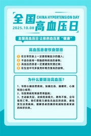 全国高血压日医疗宣传广告