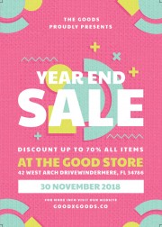 SALE促销活动海报