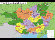 广西高速公路地图